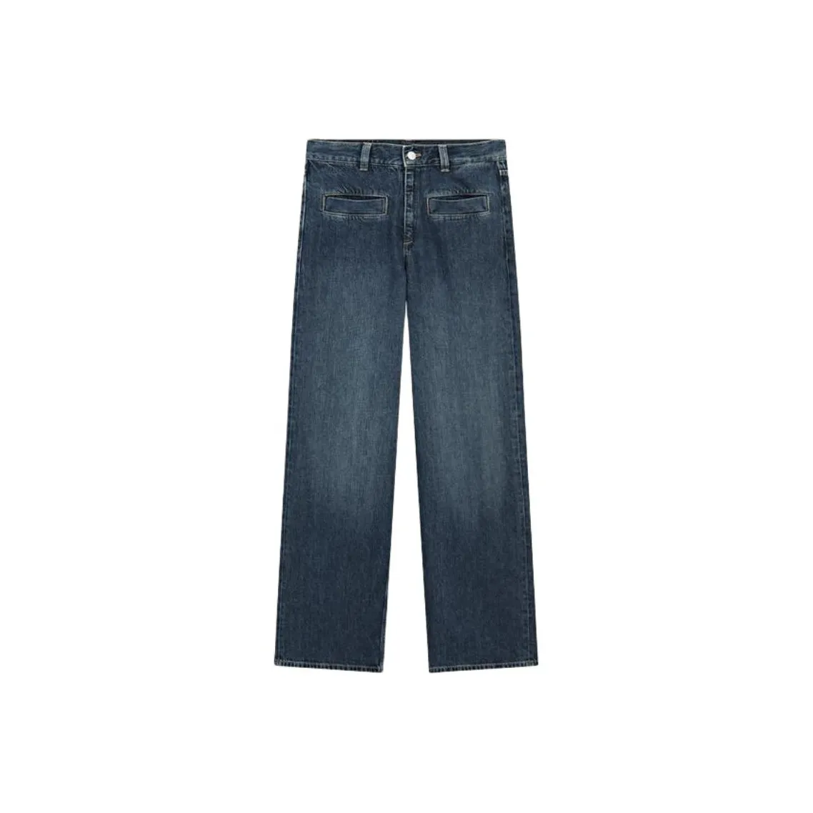 Massimo Dutti Синие Женские Джинсы