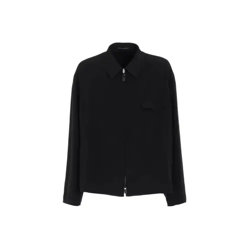 Yohji Yamamoto Черная Мужская Куртка