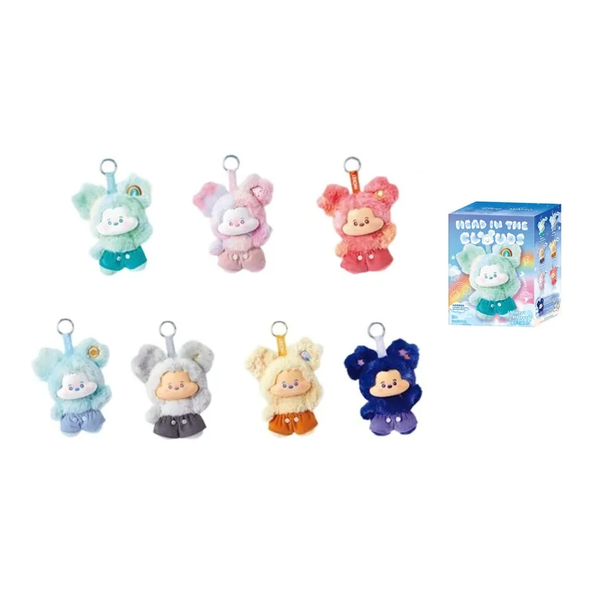 Miniso X Disney Mickey Cloud Fantasy Collection Виниловый Плюшевый Слепые Коробки Один Mystery Коробка Целая Коробка 6 шт
