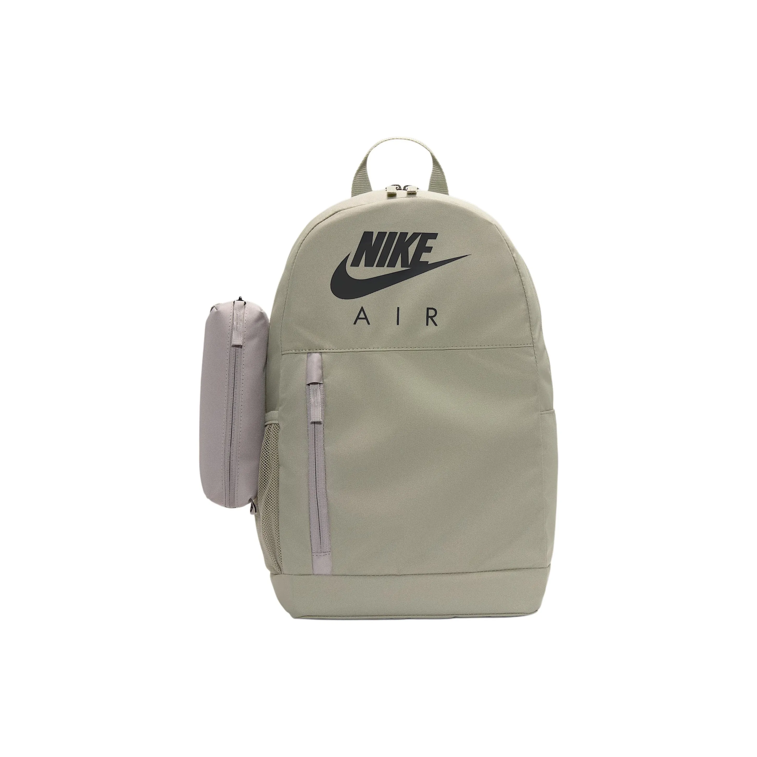 Nike Ткань Рюкзак Стандартный Светло-Армейский Зеленый и Университетский Серый и Черный