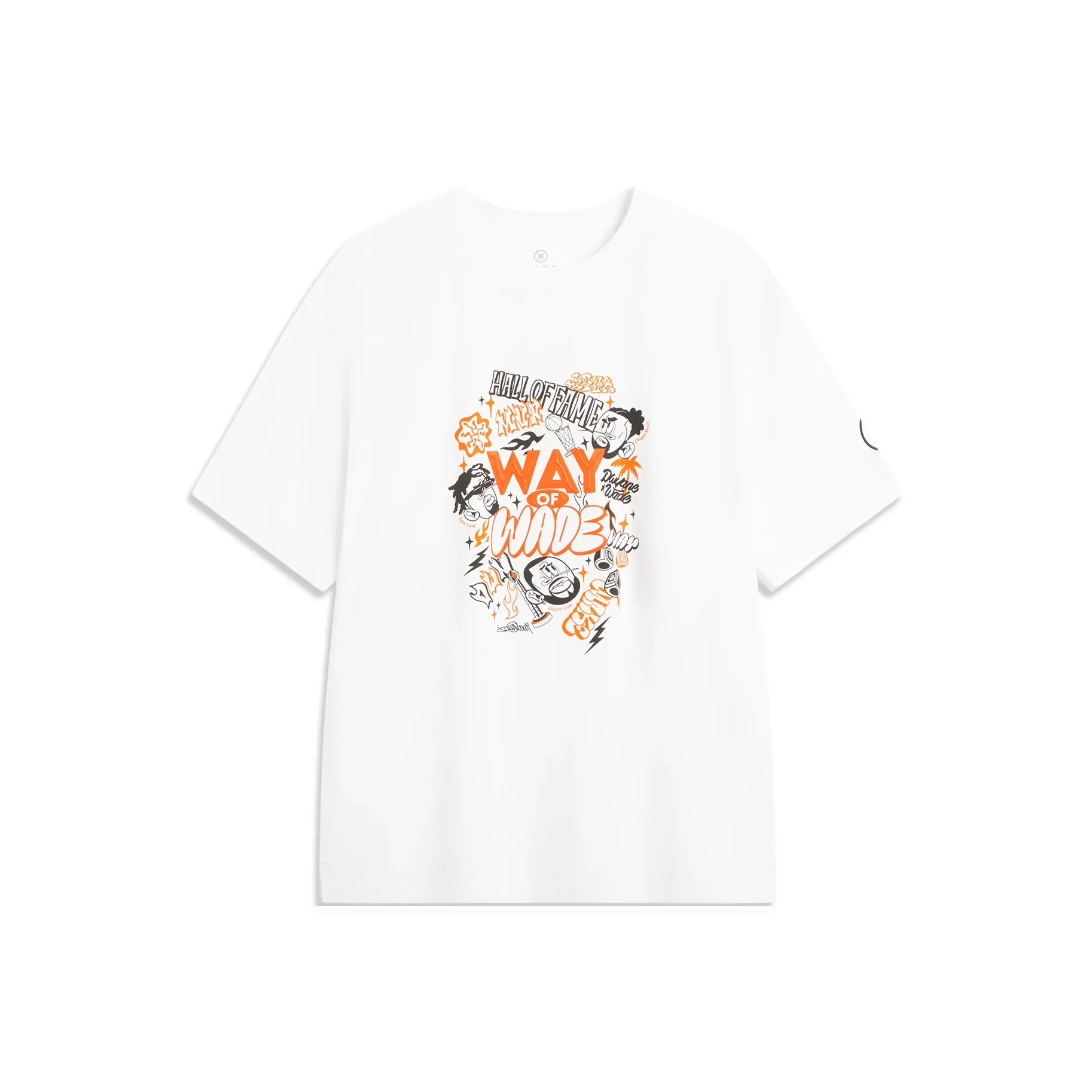 LINING x Jay Flow T-Shirt Мужской Стандартный Белый