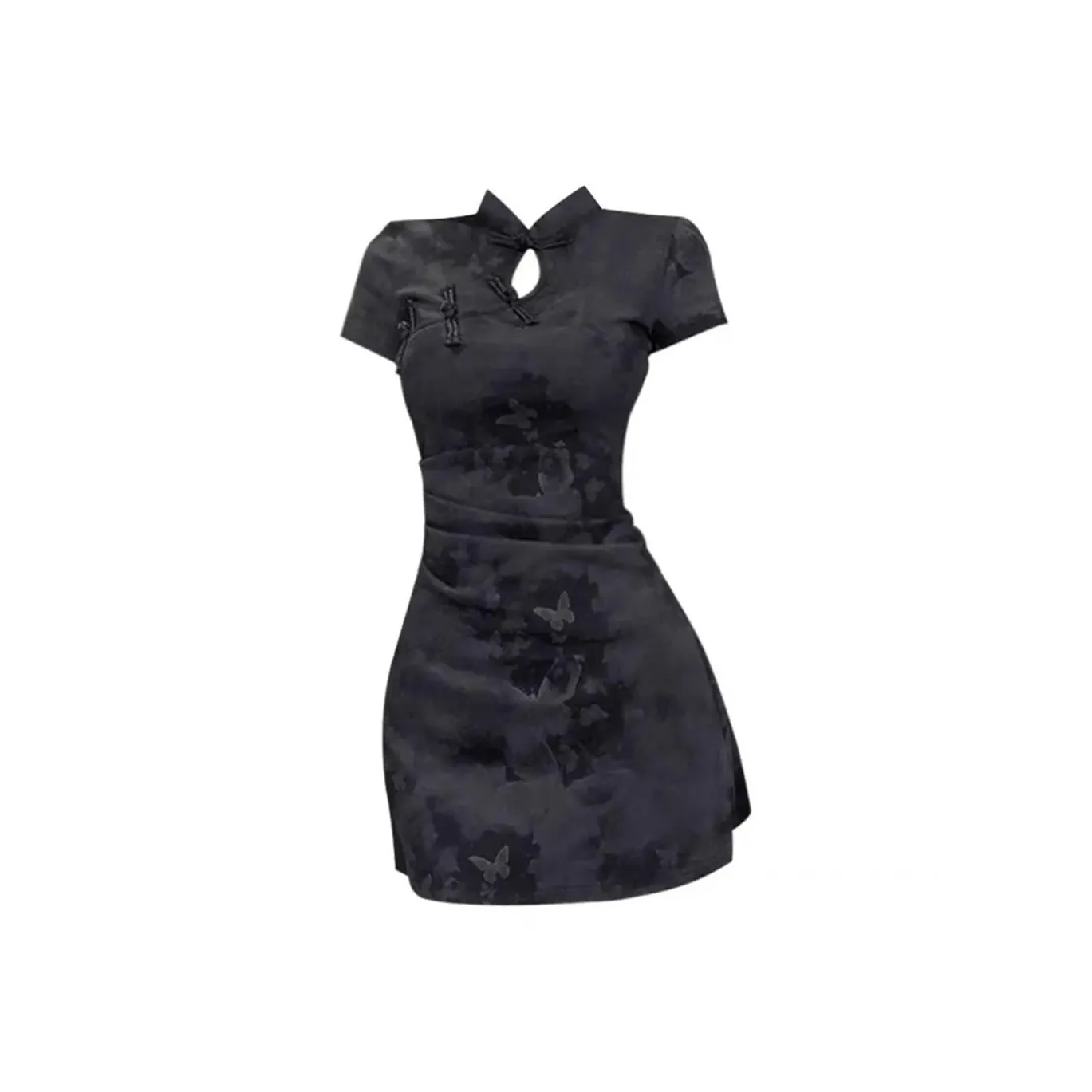 STGX Черный Женские Ципао