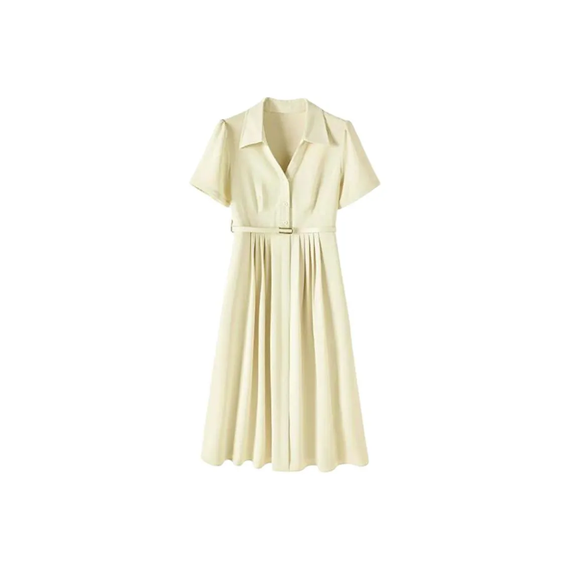 Платье с короткими рукавами женское