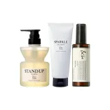 3종 세트: 스무스 샴푸 400ml + 스무스 헤어 컨디셔너 200g + 다용도 에센셜 오일 100g