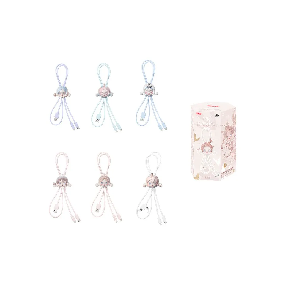 POP MART Skullpanda Door OF Destiny Коллекция Слепые коробки Один Mystery Коробка Целая коробка 6 шт