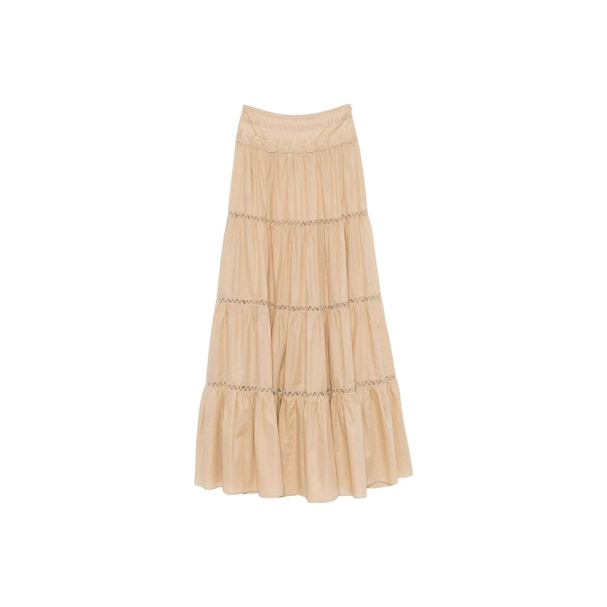 ERMANNO SCERVINO Floral embroidered Maxi Skirt