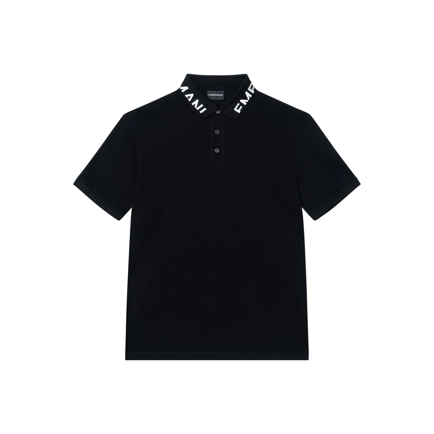 EMPORIO ARMANI SS23 Поло Мужское Черное