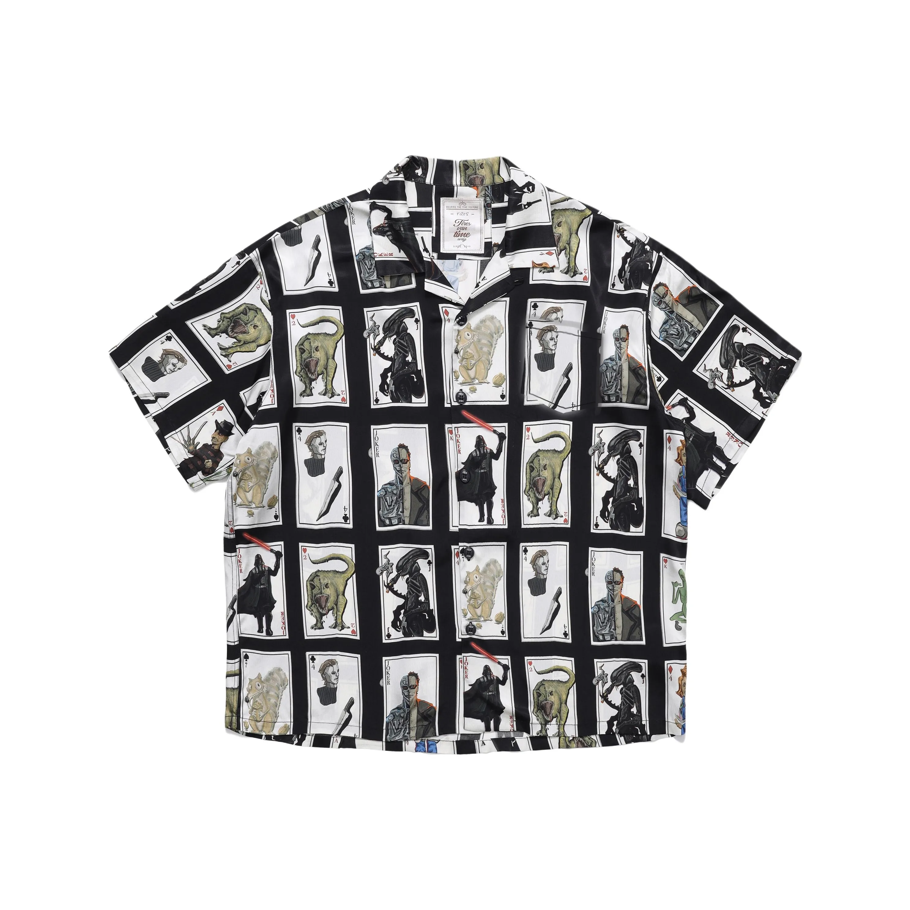 TIRES VAN Унисекс Рубашки