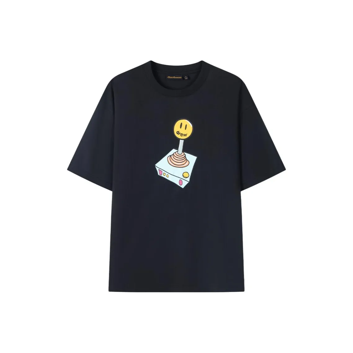 Drew House SS25 Черная унисекс футболка