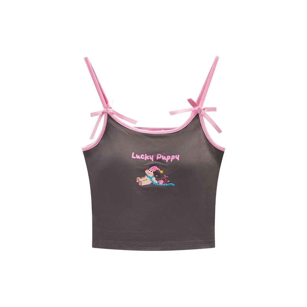 GUKOO x Party Puppy Топ на бретелях Женский