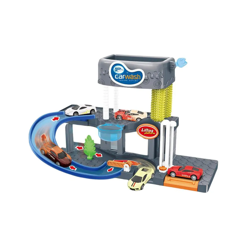 Happy Fish Цветовая дорожка для мытья автомобилей интерактивная версия симуляция игрушки