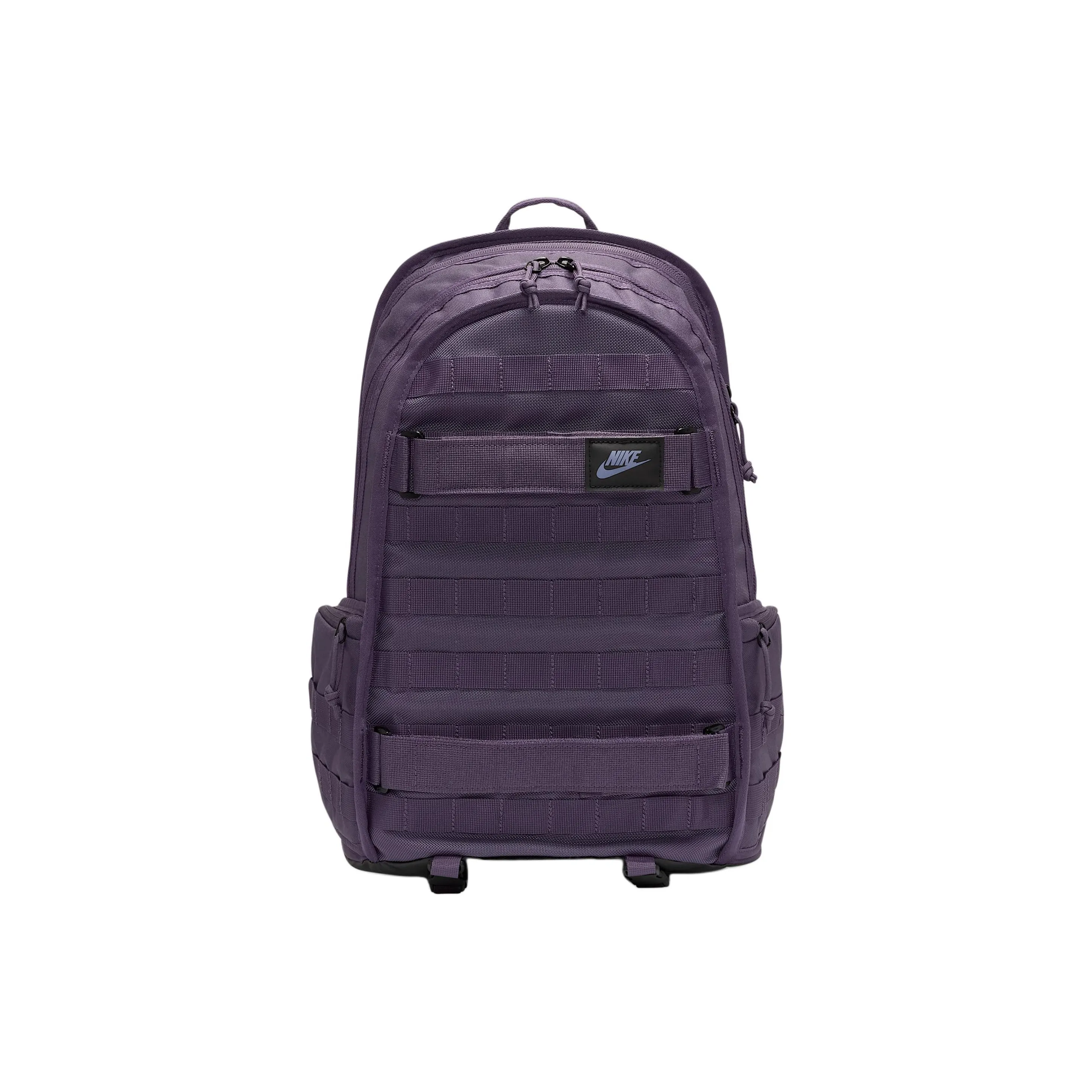 nike Sportswear Ткань Рюкзак Большой Унисекс Черный Фиолетовый Черный Песочный Фиолетовый