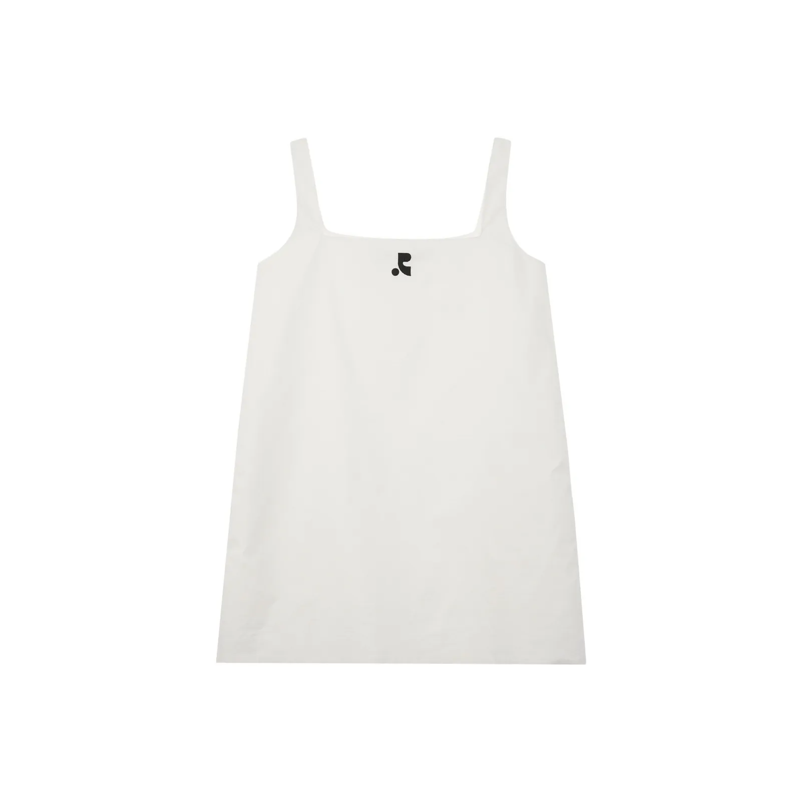 Rest&Recreation SQUARE NECK MINI DRESS Slip Dress Women's WHITE/White