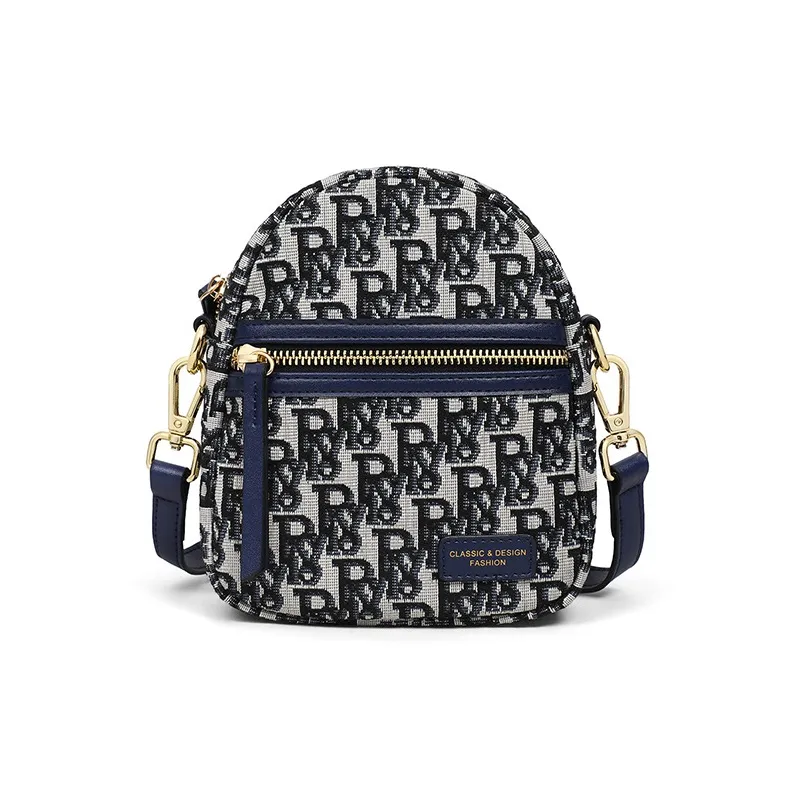 PESASRIE Ткань Сумка через плечо Женская Королевский синий