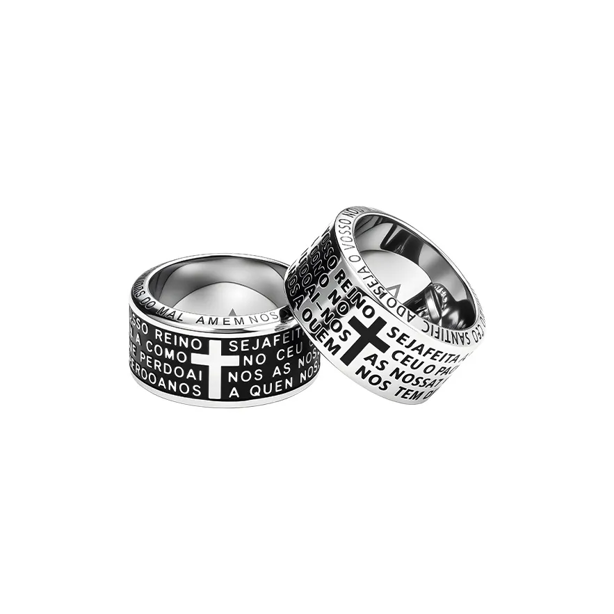 ACIUM Стальной Love Confession Girlfriend Bestie Boyfriend Rings Unisex