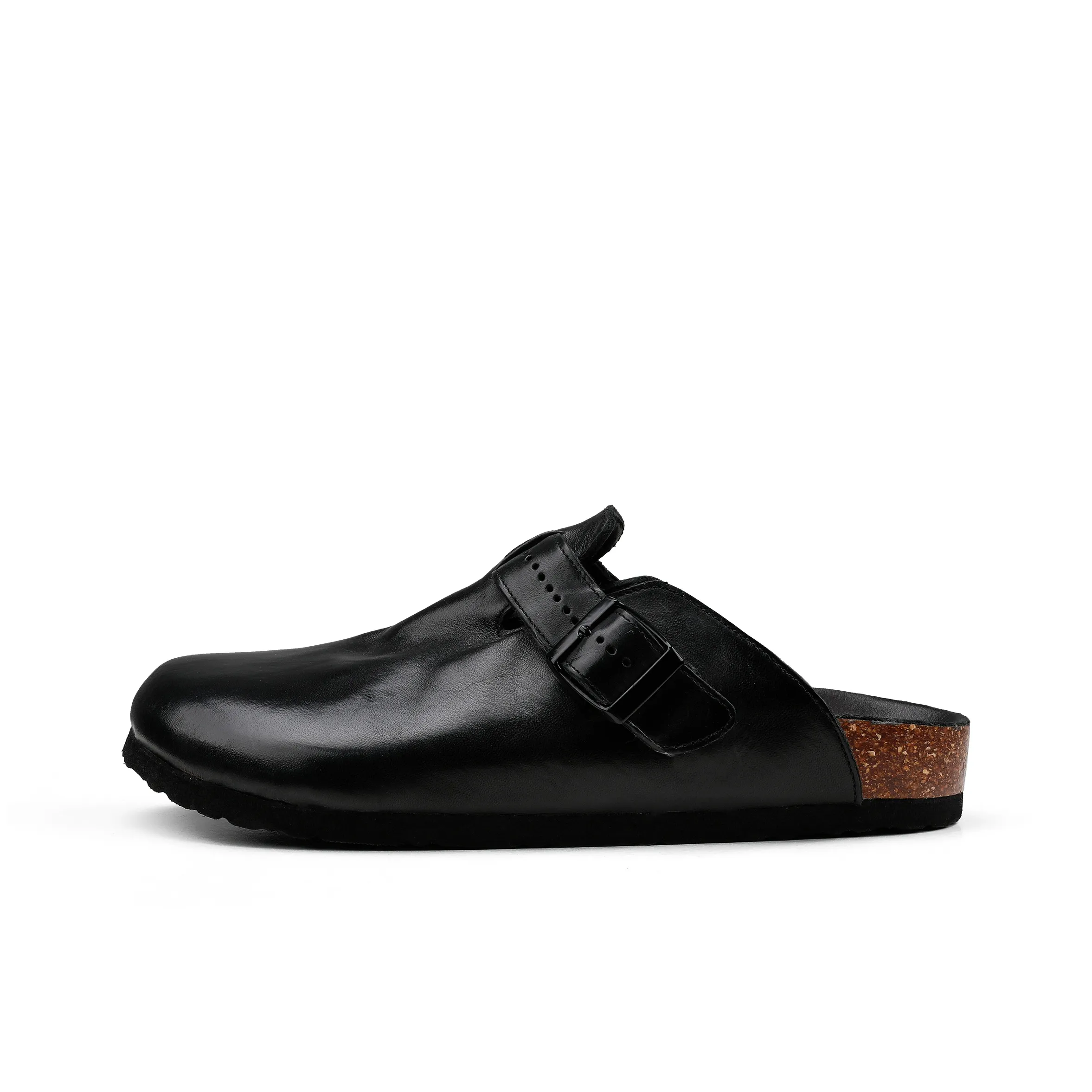 HANQIAORIJI Черная Кровь Серия Устойчивые к истиранию Домашние тапочки Мужские Черные