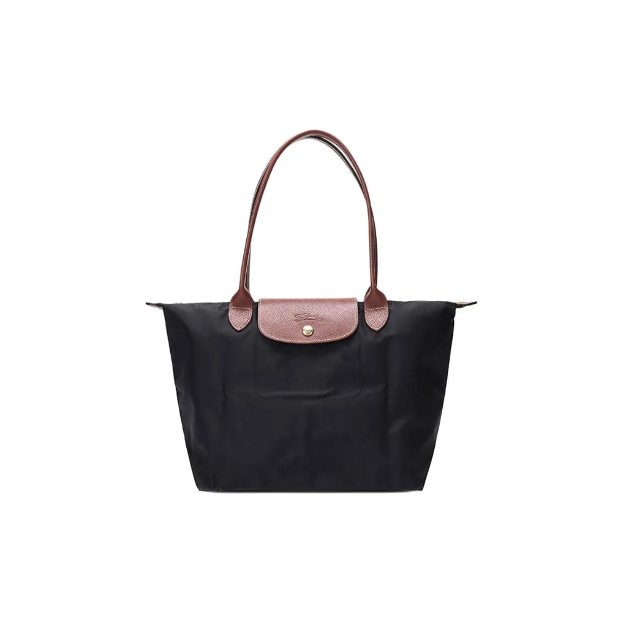 LONGCHAMP Le Pliage Fabric Tote Bag, Shopping Bag, Dumpling Handbag, Shoulder Bag Women's Black