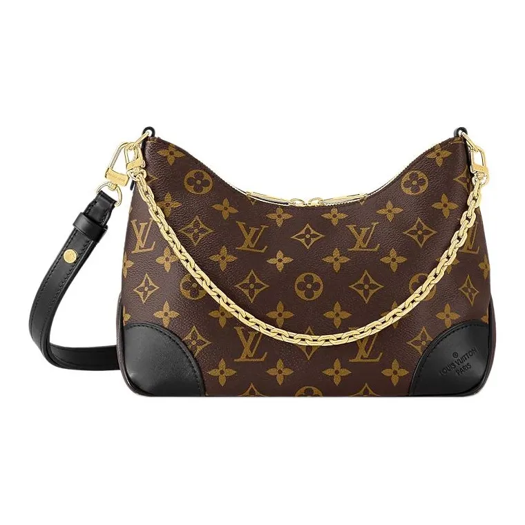 LOUIS VUITTON Boulogne Monogram Black/Brown