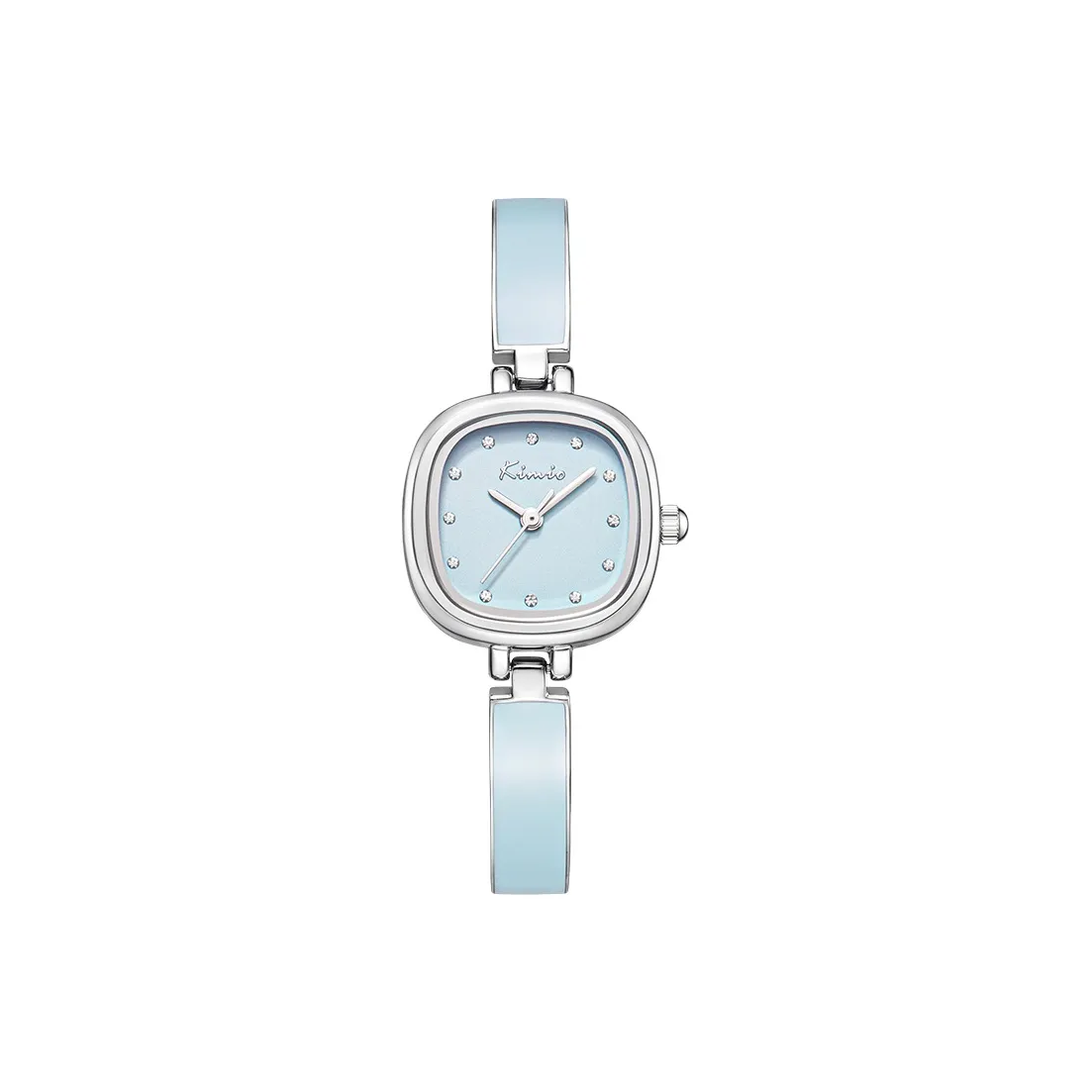 Kimio Кварцевый механизм Часы Женские Синий циферблат