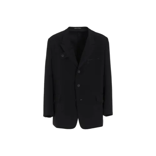 Yohji Yamamoto Черная Мужская Куртка
