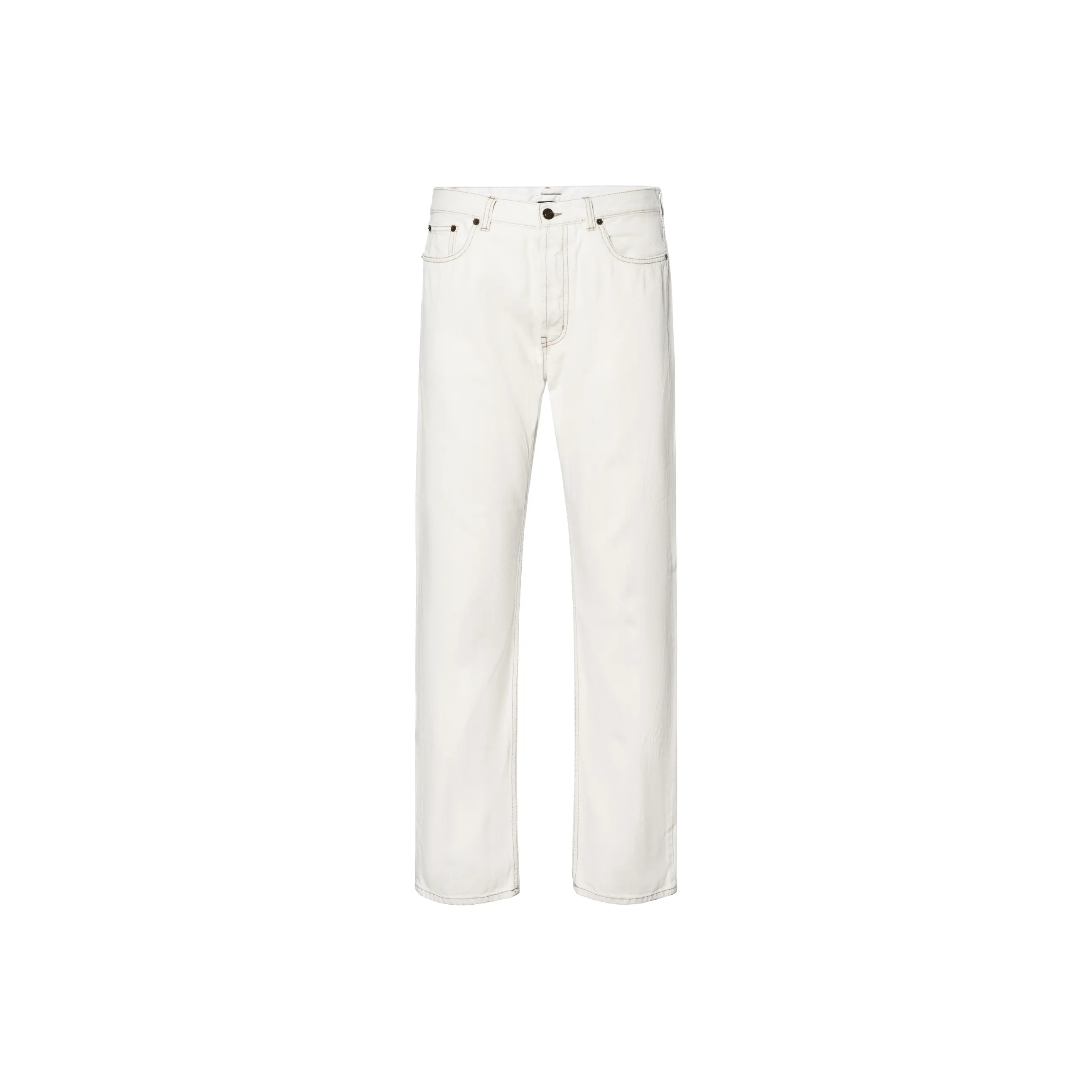 SAINT LAURENT FW22 Jeans Men's Ivory