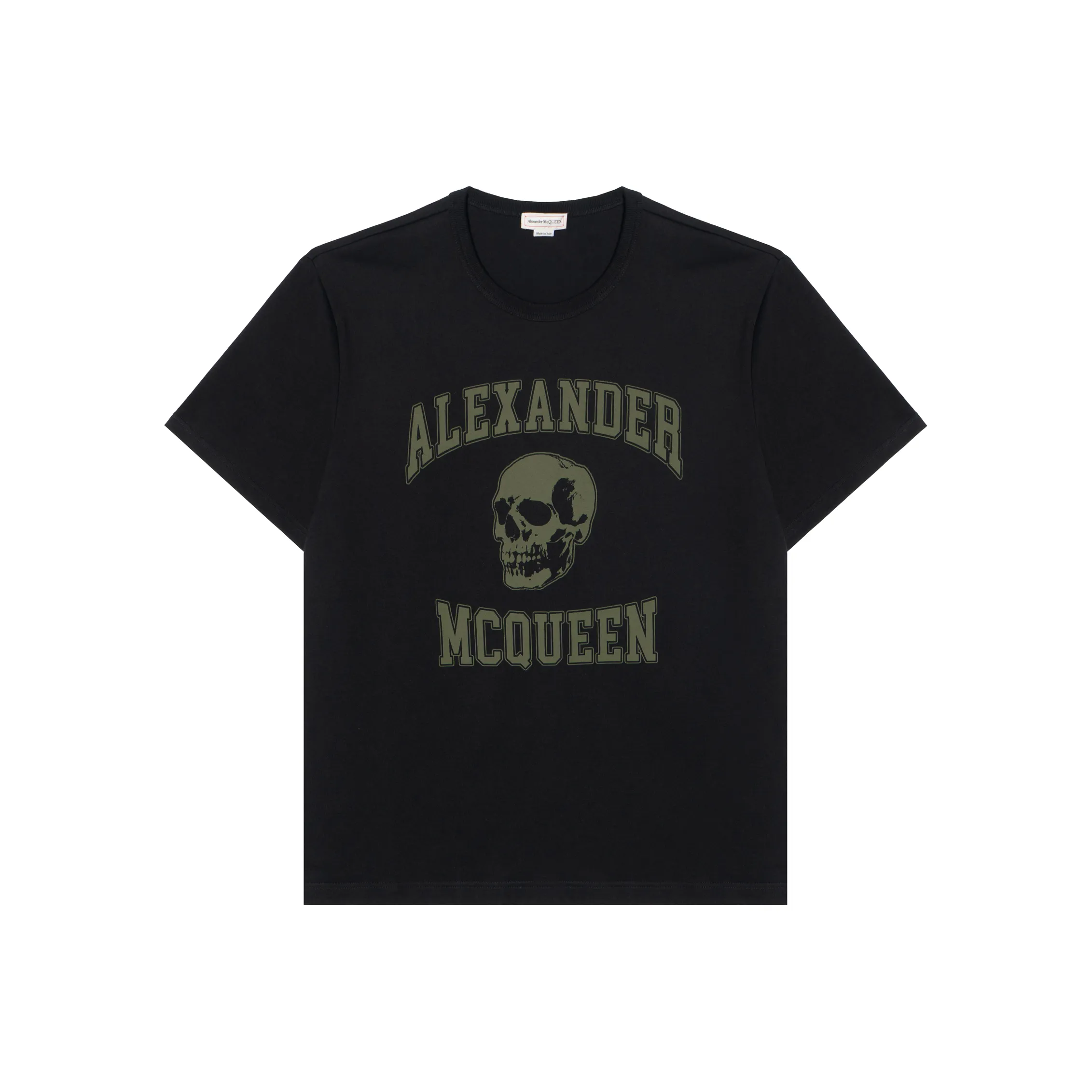 Alexander McQueen Graphic Printed Crewneck T Shirt