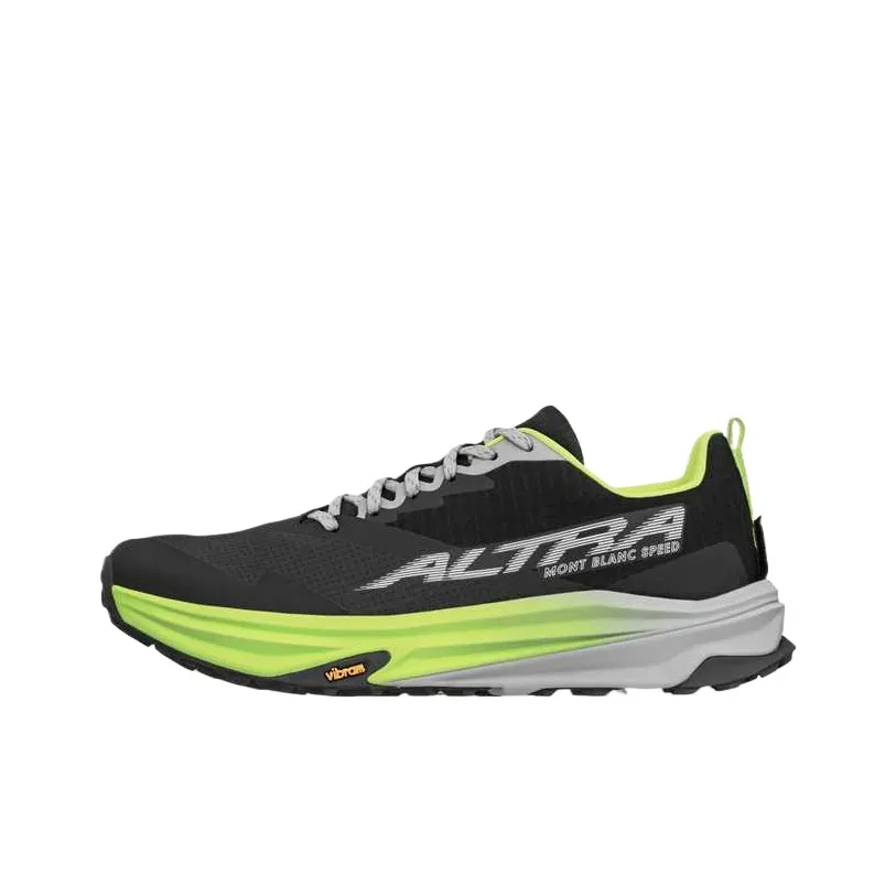 MONTBLANC x Altra Speed Low Топ Беговые кроссовки Мужской Черный