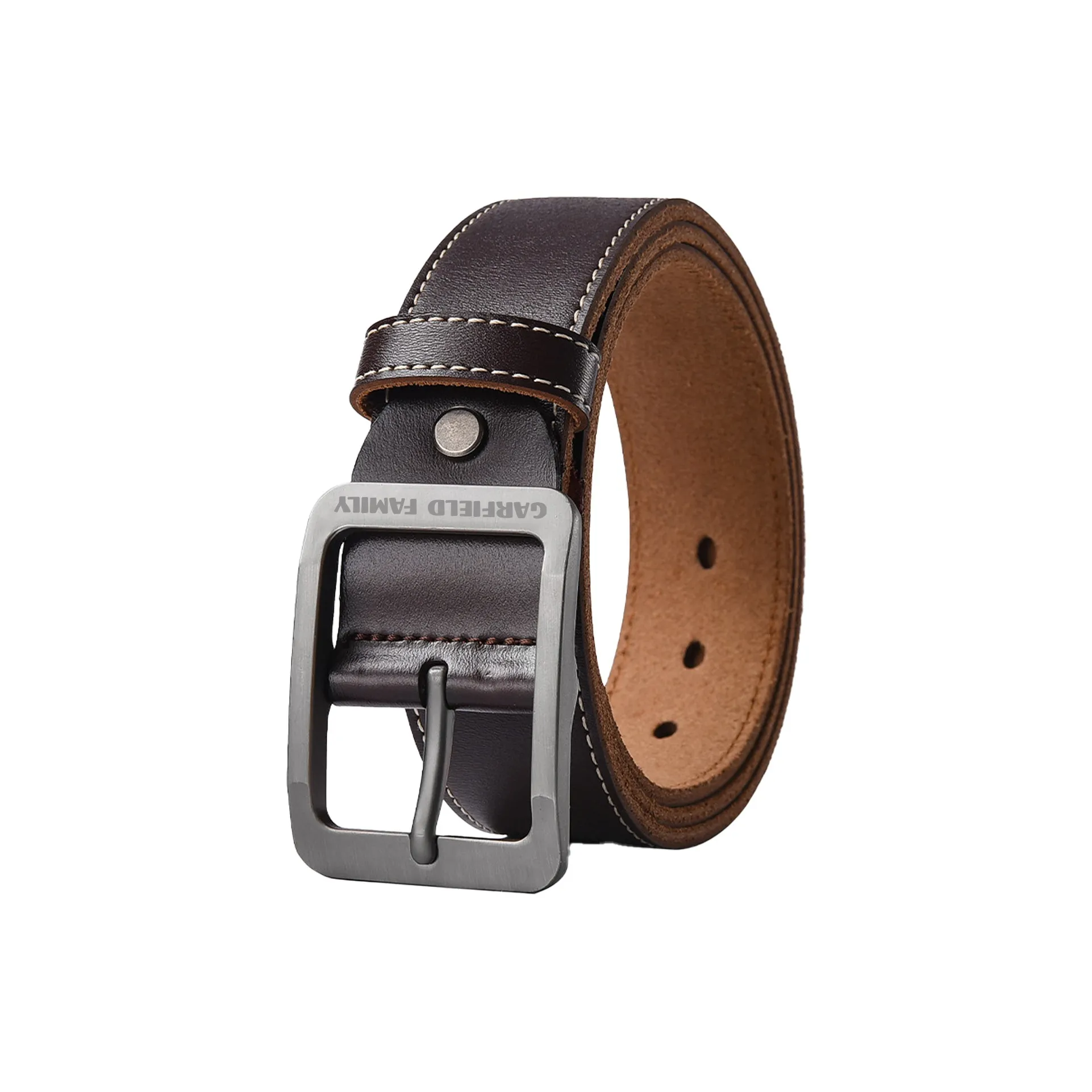 JIAFEIMAOJIAZU Ремни из коровьей кожи мужской 3,8 см