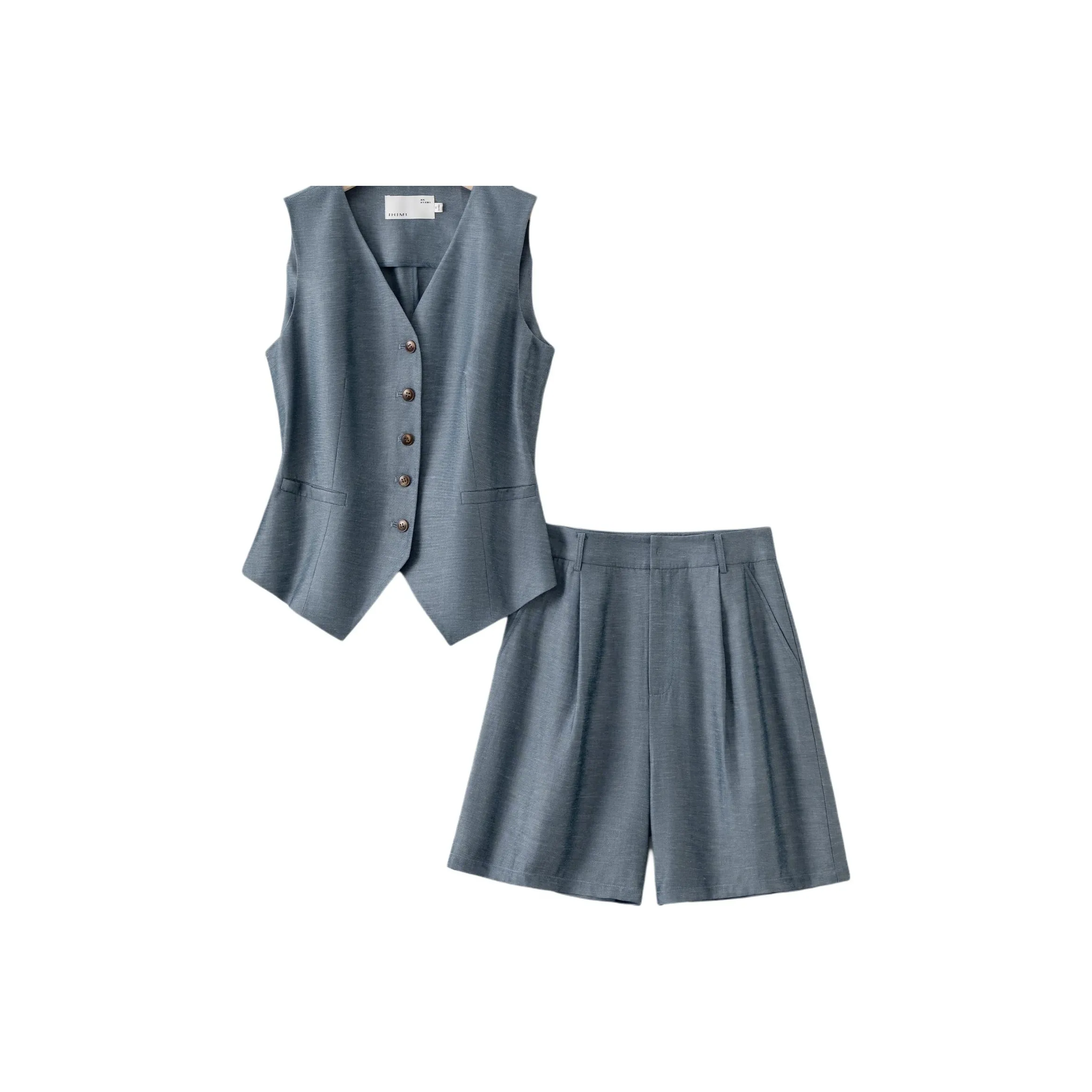 IHIMI Синий Женские Повседневные Костюмы