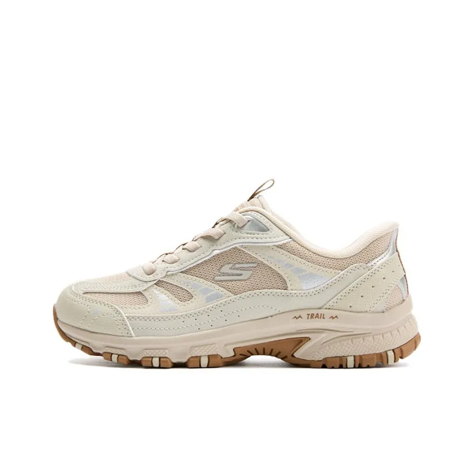 Skechers OUTDOOR WOMENS Противоскользящий устойчивый к истиранию низкий топ повседневная обувь женский экрю