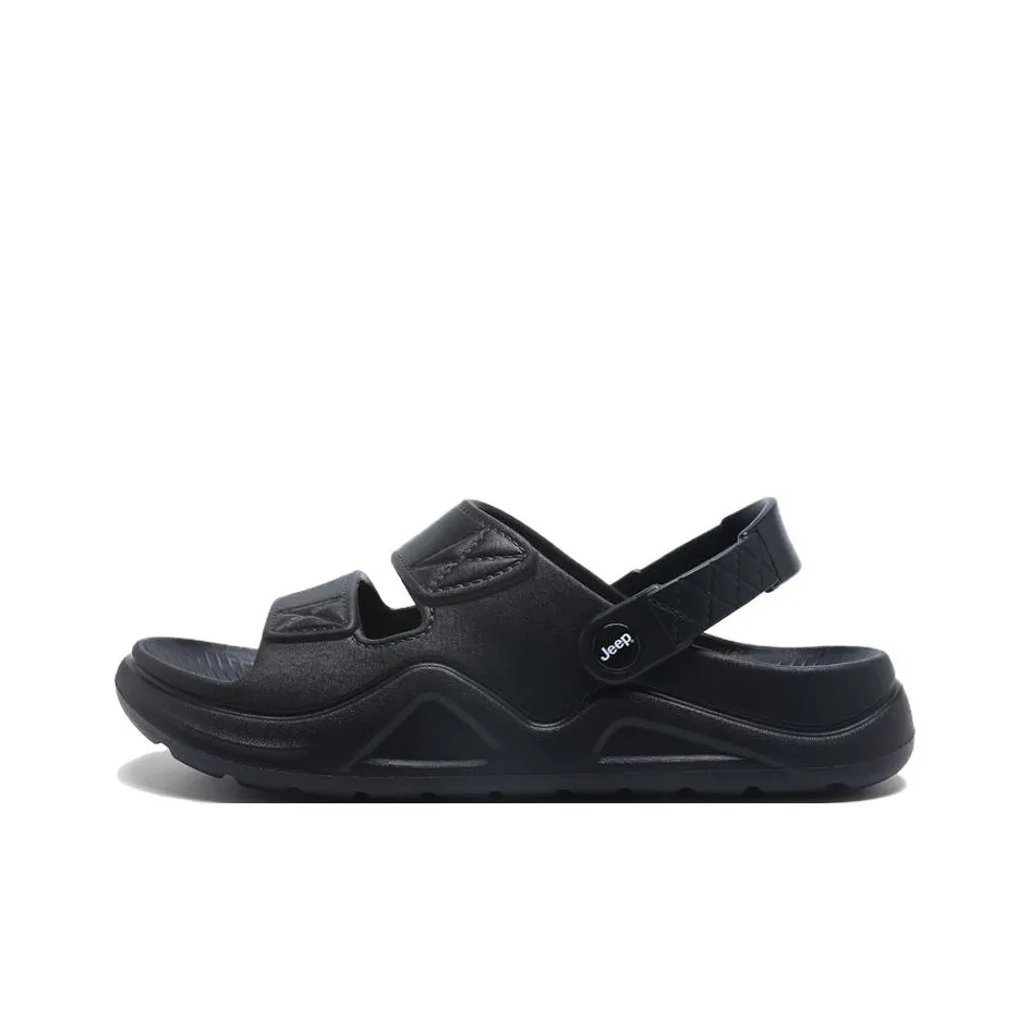 JEEP Пляжные сандалии Мужские Черные