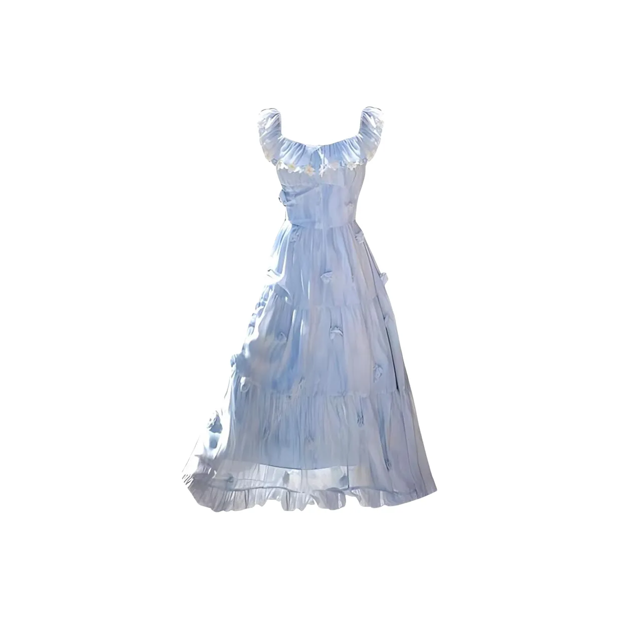 Pa33word Синий Maxi Юбки Женские Слиплатья