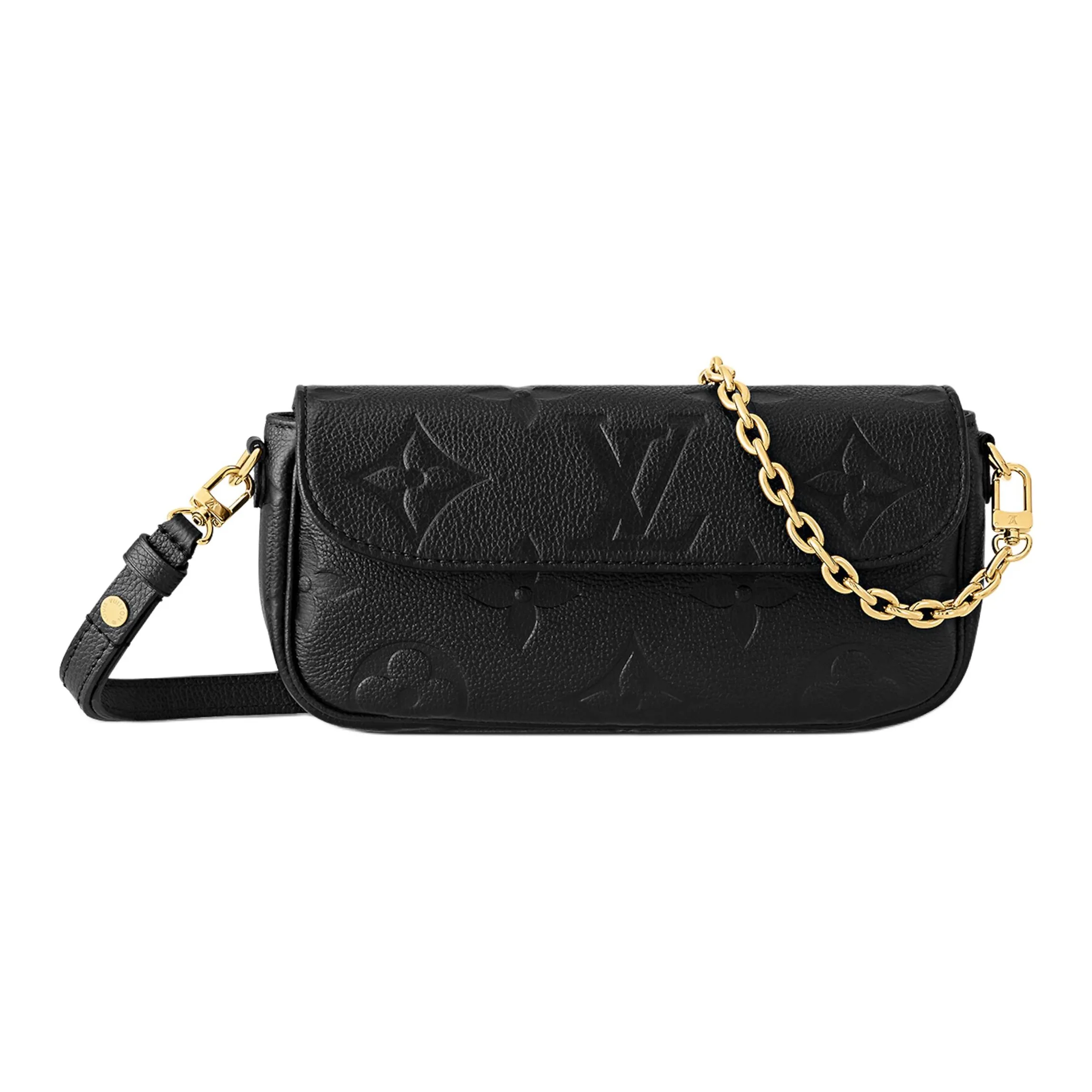 LOUIS VUITTON Wallet On Chain Ivy Black