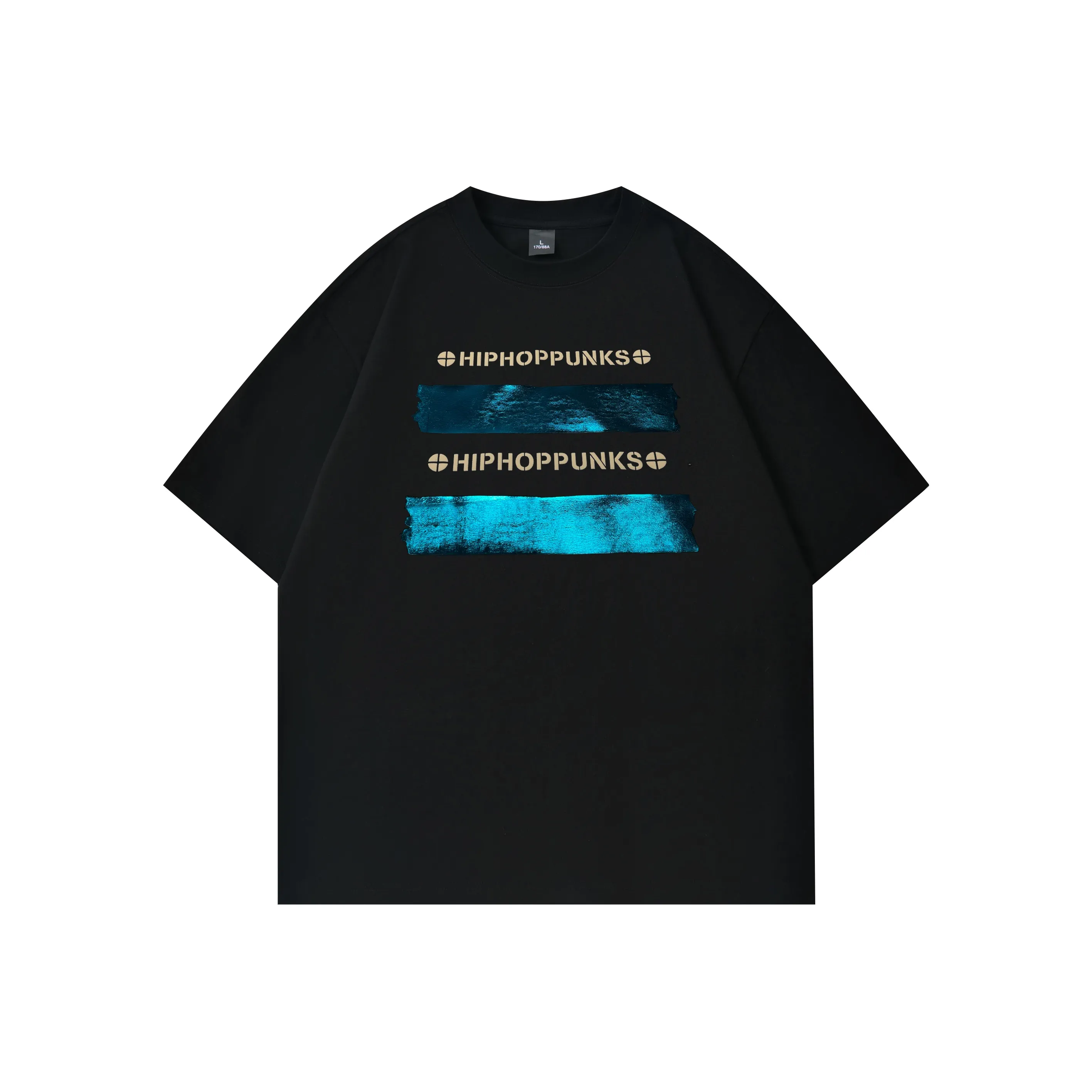 HIPHOPPUNKS Черная унисекс футболка