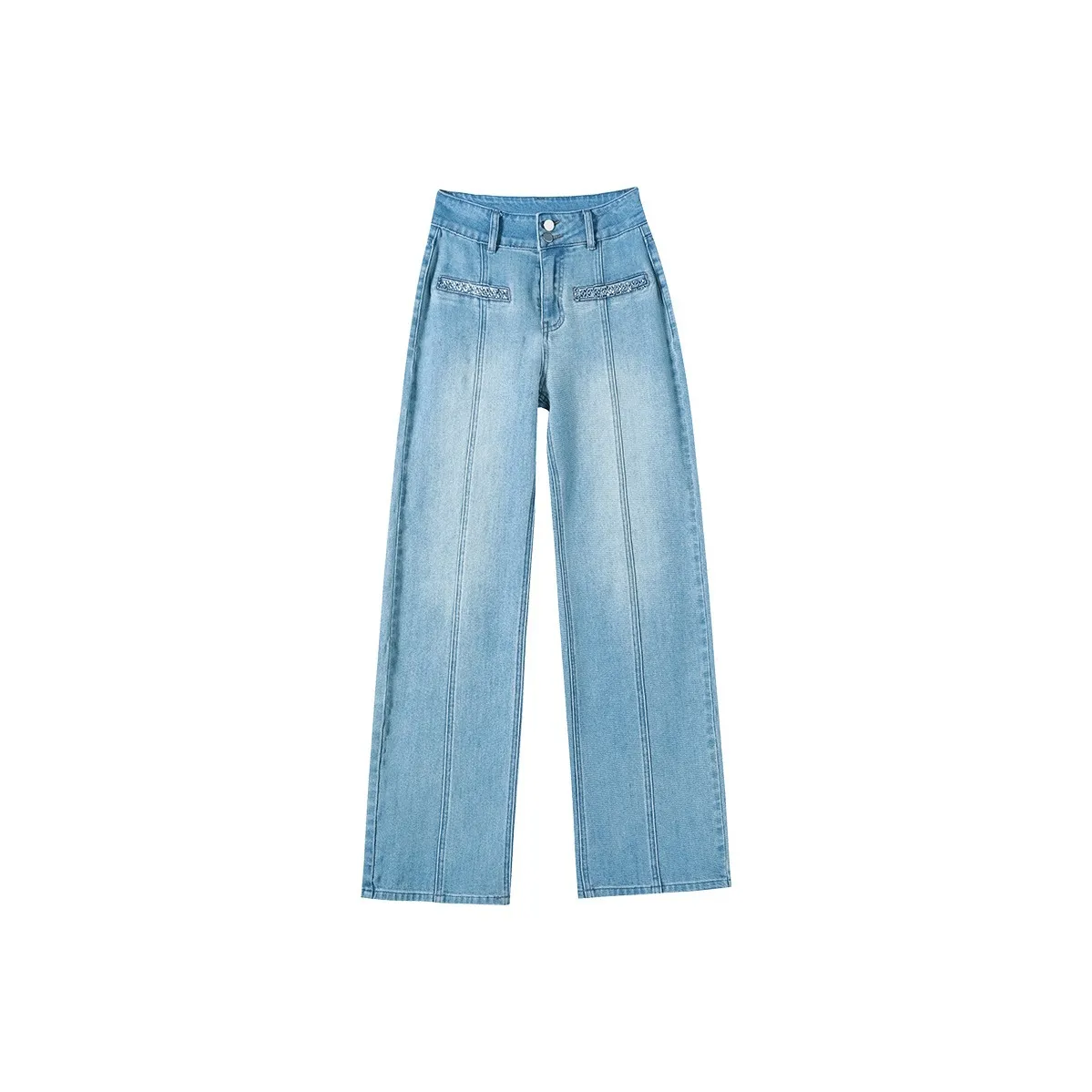 PAZZO Светло-синие Женские Джинсы