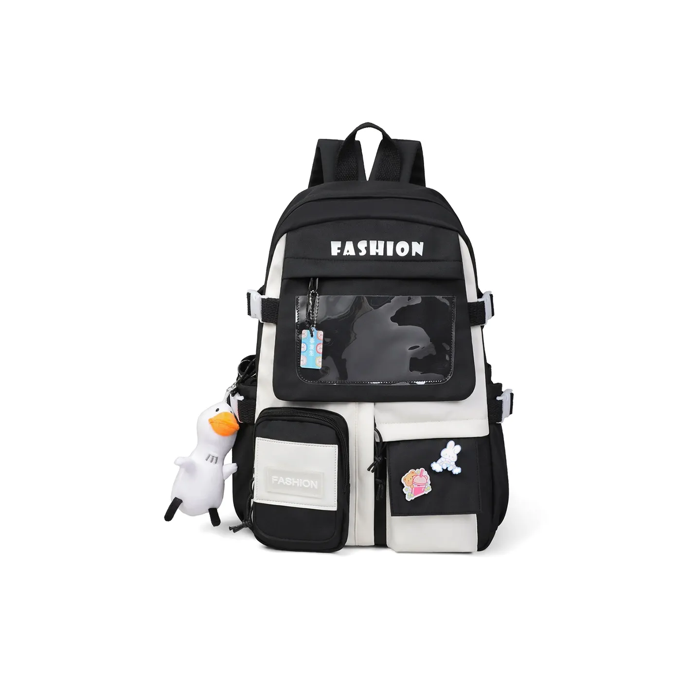 EBLAN Ткань Рюкзак Стандартный Унисекс Черный Синий