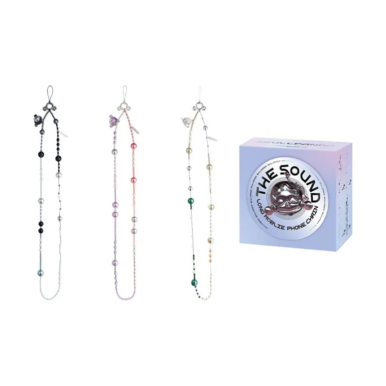 POP MART Sound Collection Skullpanda Длинный Слепые коробки Один Mystery Коробка Целая коробка 3 шт