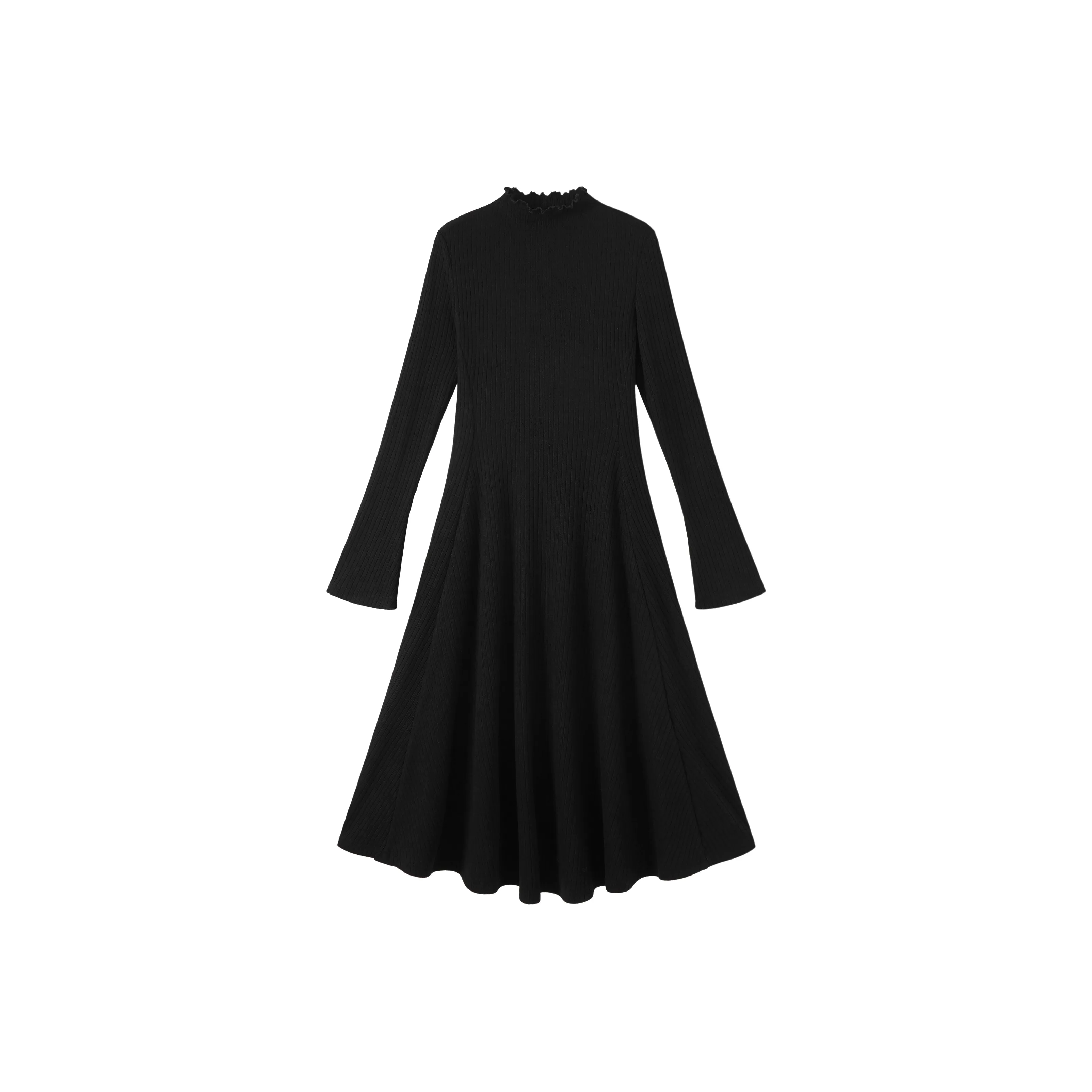 DX.DAXI Длинное платье с длинными рукавами женское