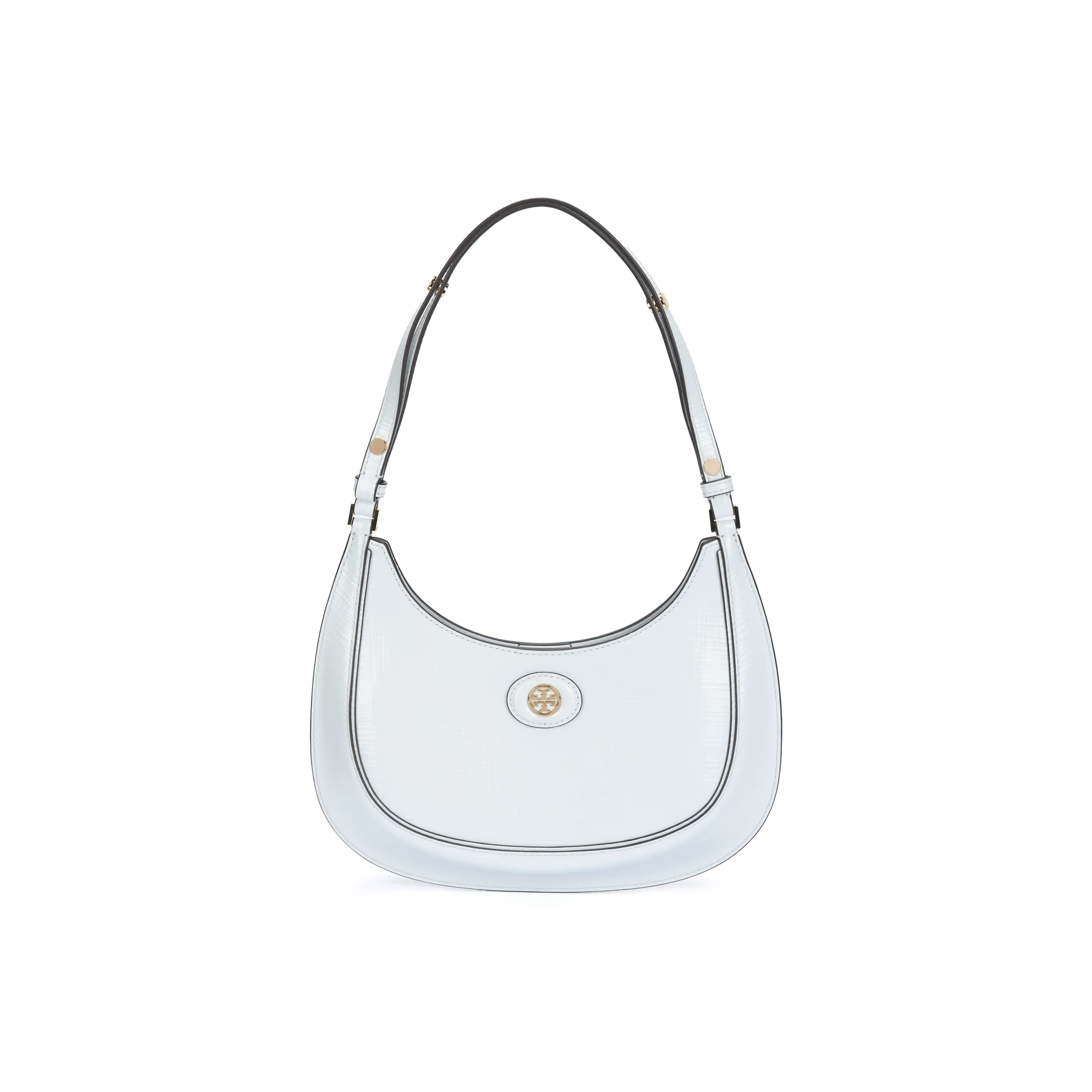 TORY BURCH Robinson Коровья кожа Плечевая сумка Сумка-полумесяц Сумка Сумка через плечо Женская SUMMIT Цвет