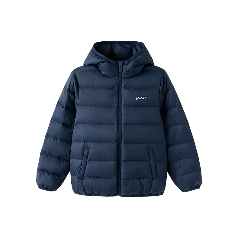 ASICS Пуховик Sports Performance 25 Зимний THREE Proof Легкий Пуховик Темно-синий Подростки