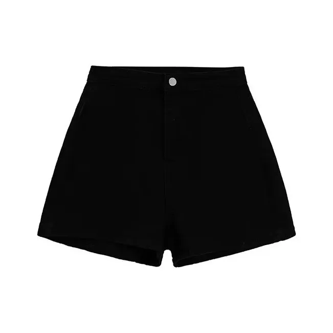 AIKEN Черные Унисекс Джинсовые Шорты