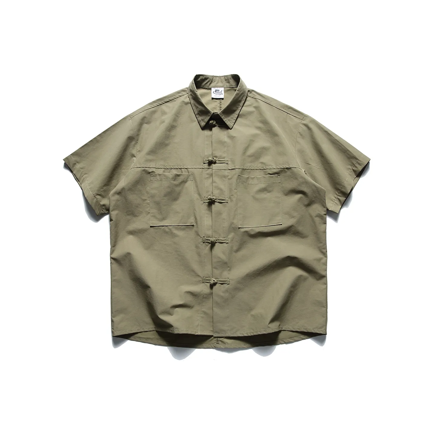 UNDOMAZE Летняя Короткая Рубашка с Короткими Рукавами Свободного Кроя Мужская