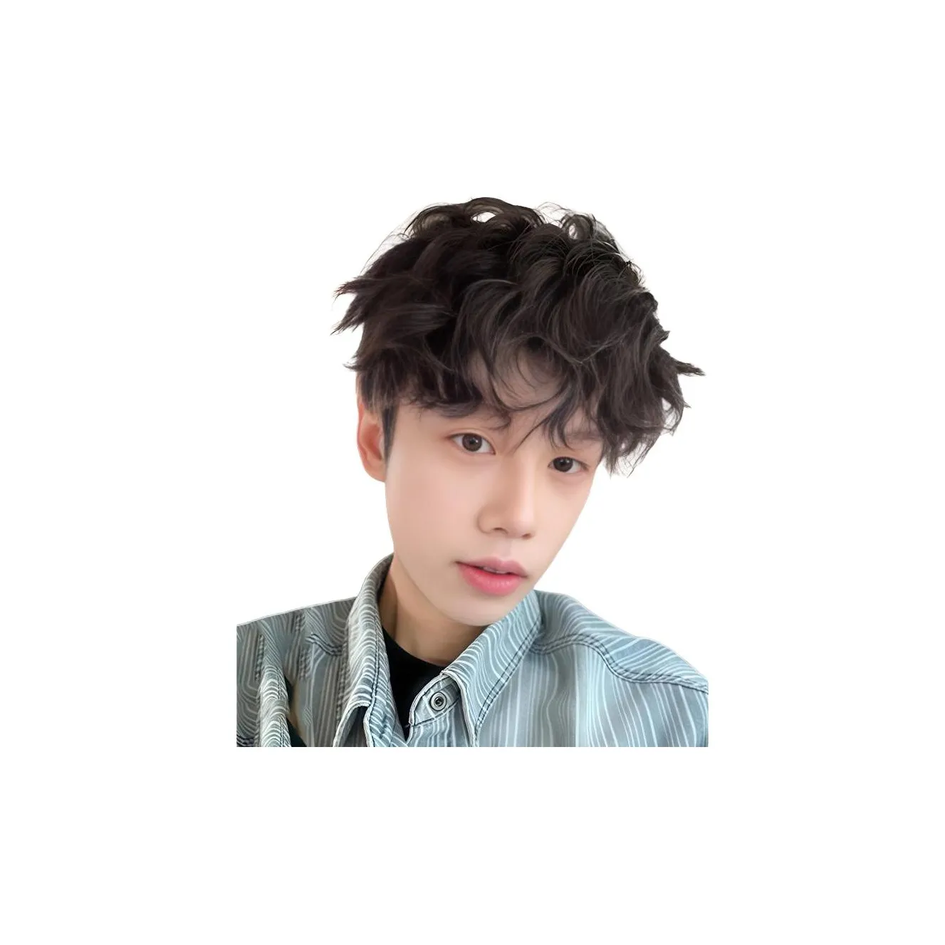 UMIFFA Leslie Roll Мужская Перука Кудрявая