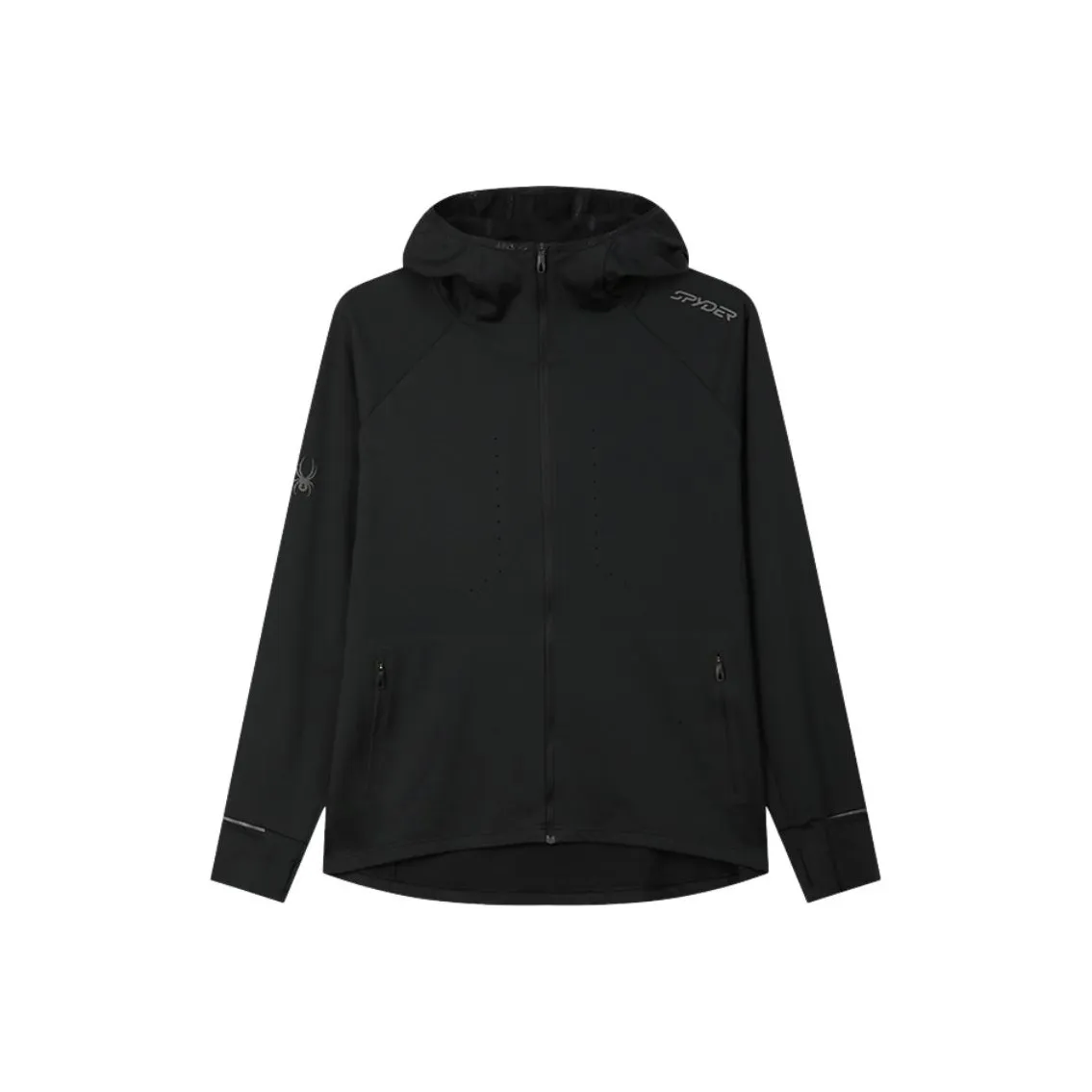 Spyder Collaboration Тренинг Черные Мужские Куртки