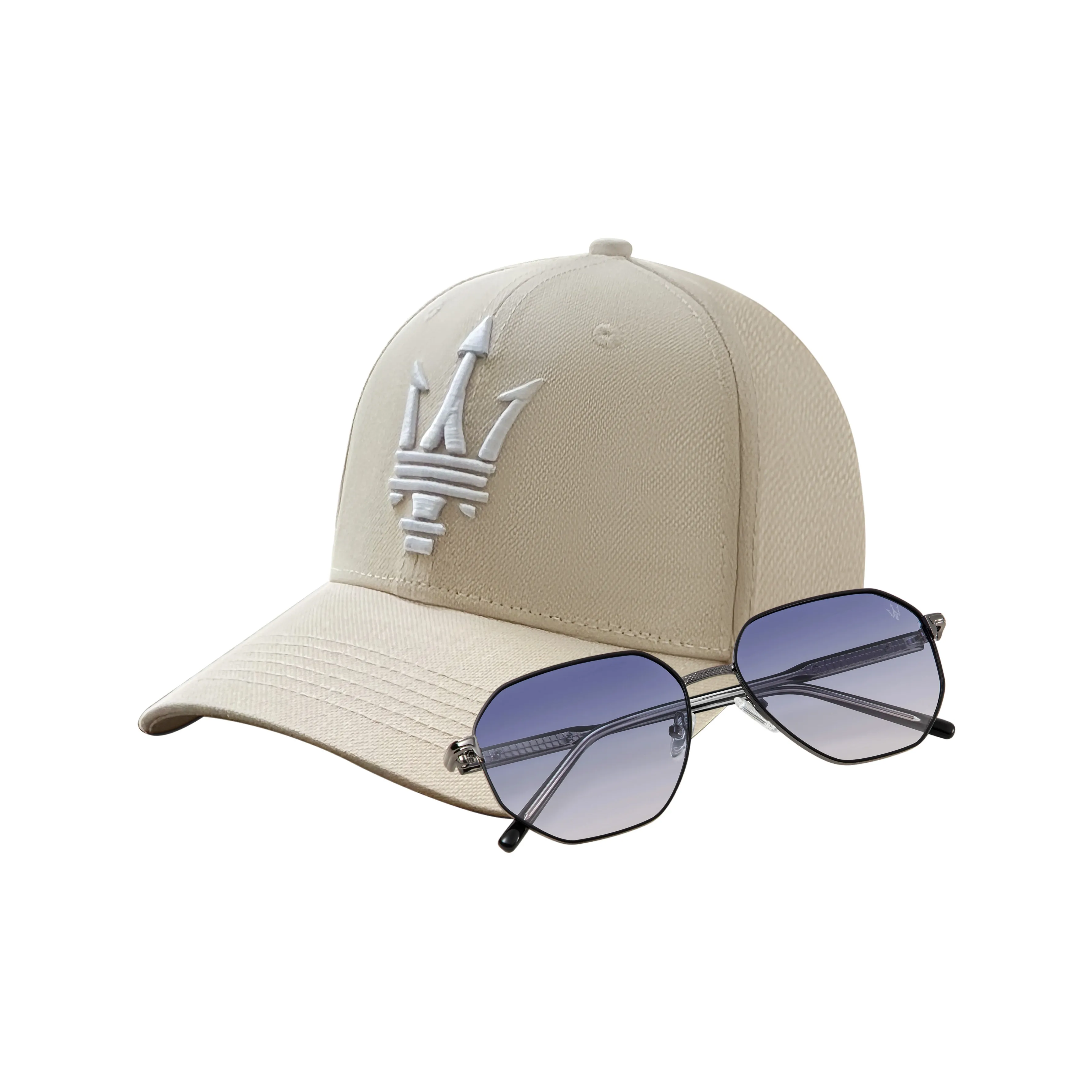 Maserati Металл Aviator Солнцезащитные очки Унисекс