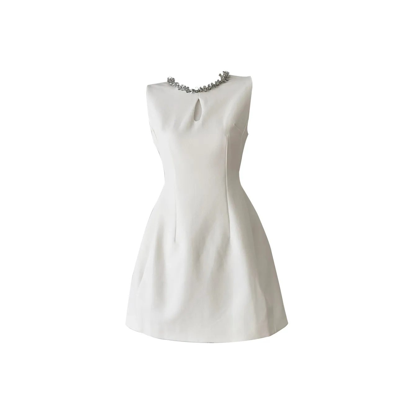 PAZZO Экрю Женские Платья без рукавов