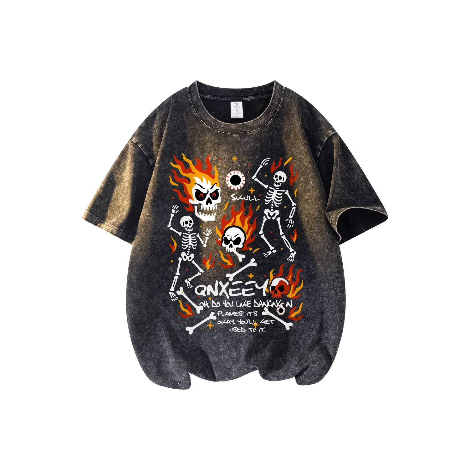 Qnxeey Унисекс Футболка