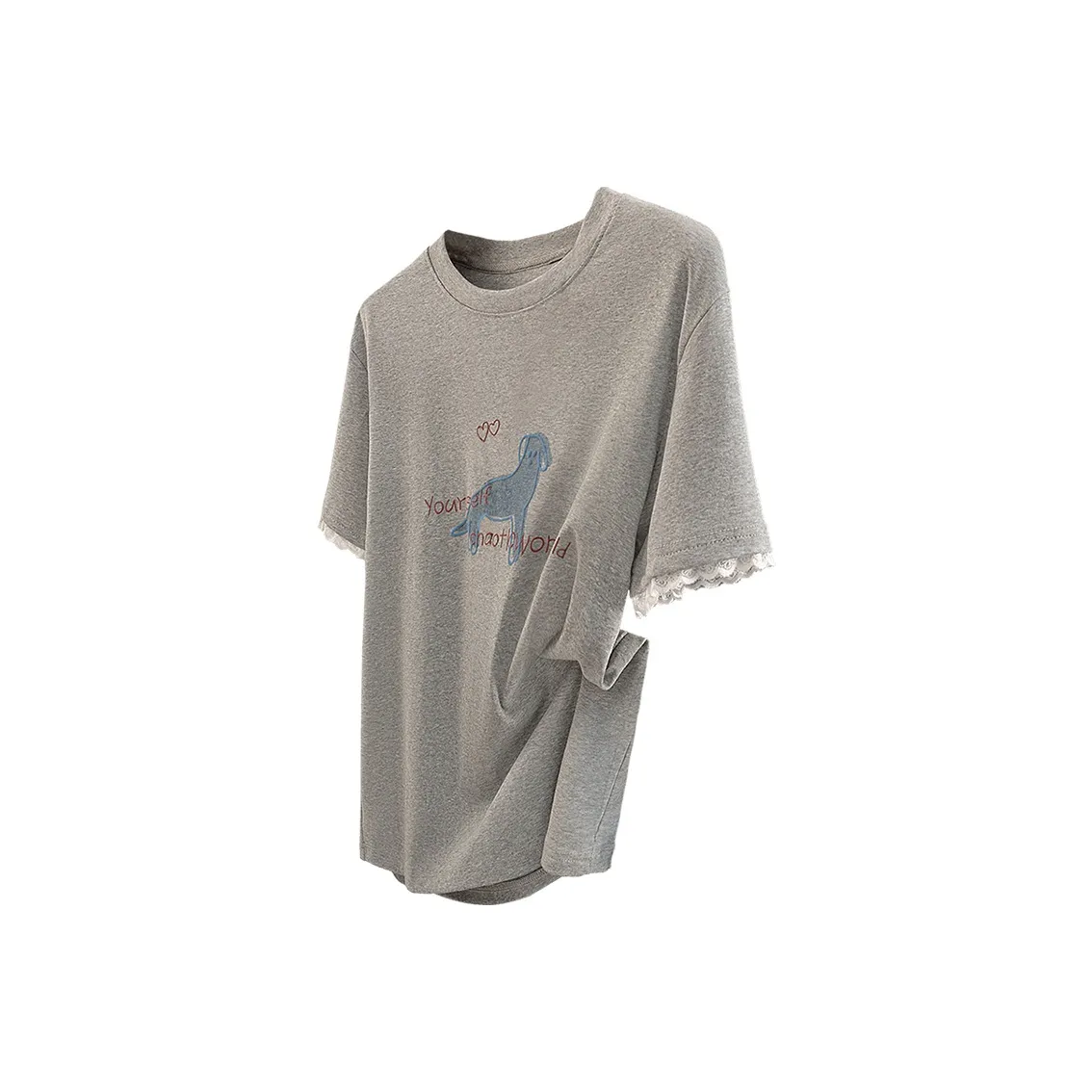 Cypress House Светло-серые Женские Рубашки T