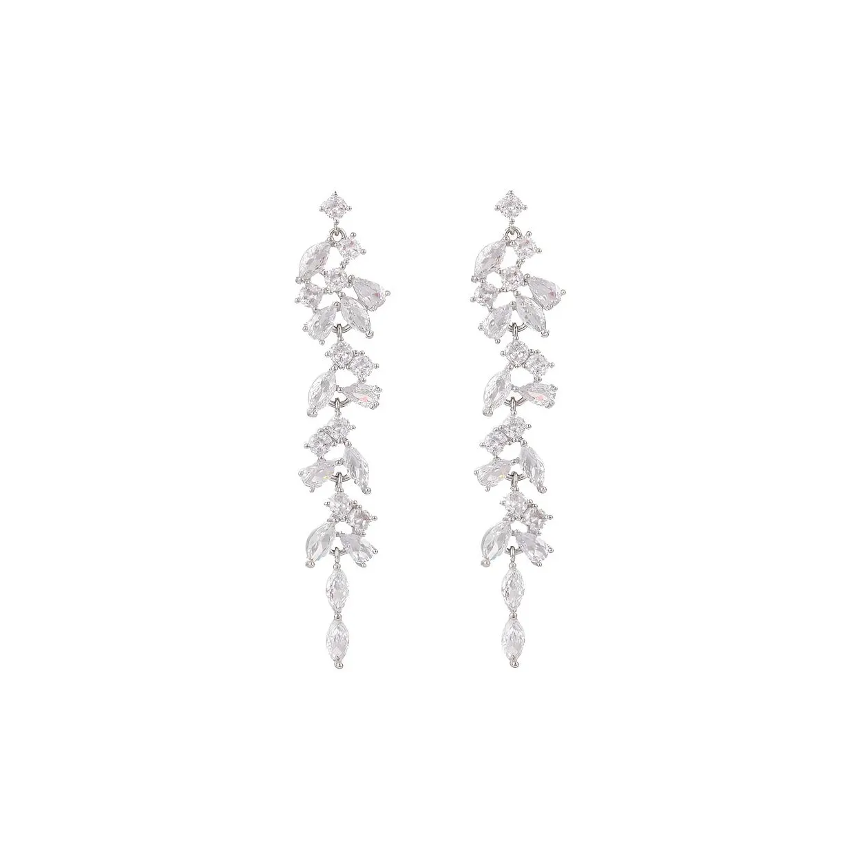 CLARKIA FLOWER Сплав Серьги Женские