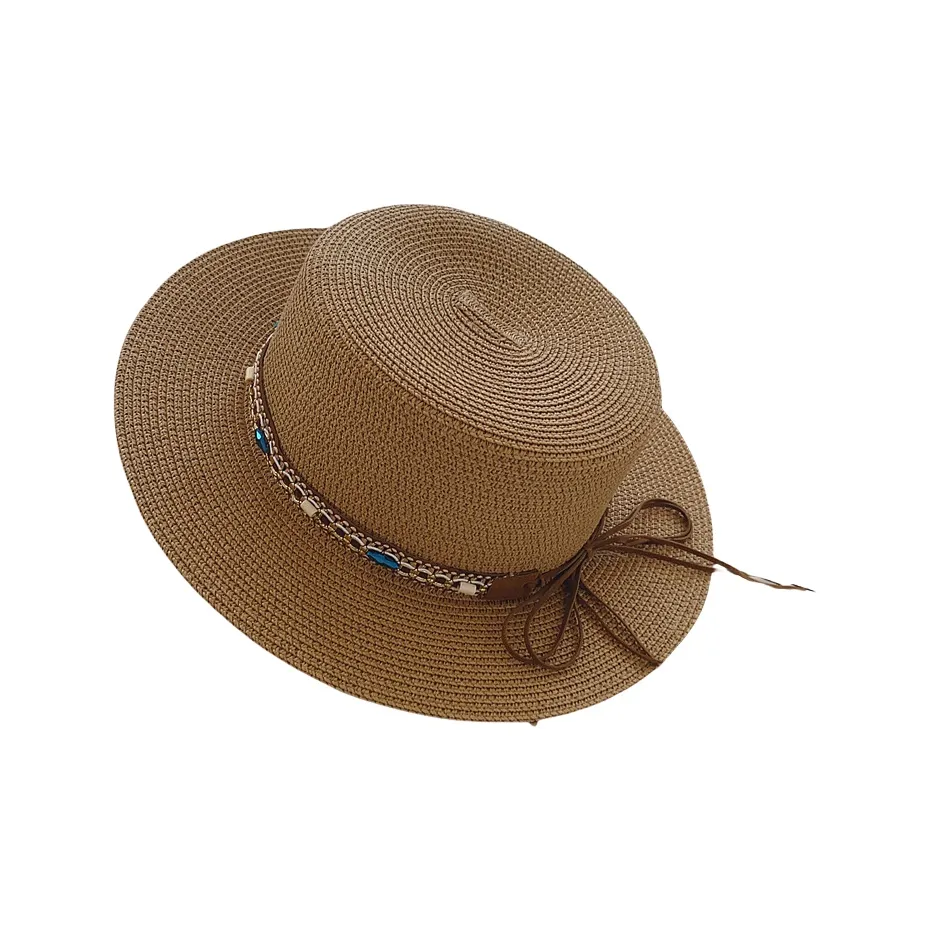 BOOLFEN Соломенная плетеная шапка и кепка унисекс